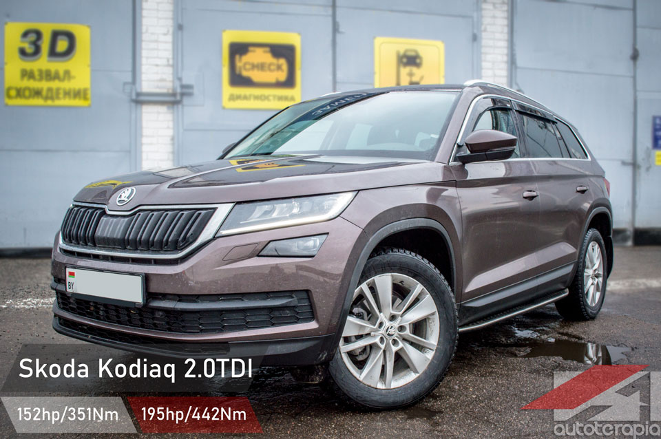 Чип-тюнинг Skoda Kodiaq в СПб